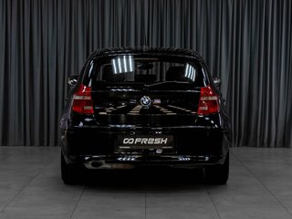 2011 BMW 1 серии 116i I (E81/E82/E87/E88) Рестайлинг, чёрный, 627000 рублей, вид 4