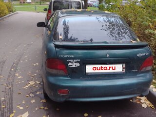 1998 Hyundai Accent I, зелёный, 100000 рублей, вид 2