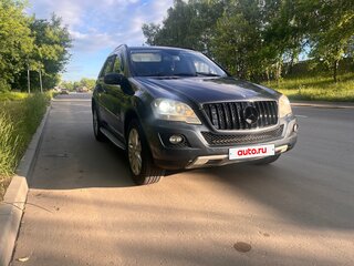 2009 Mercedes-Benz M-Класс 350 II (W164) Рестайлинг, серый, 1290000 рублей, вид 4