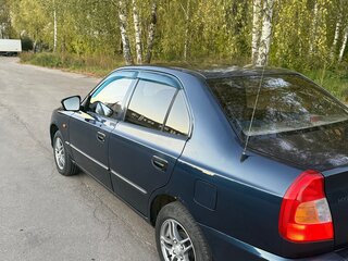 2006 Hyundai Accent ТагАЗ II, синий, 380000 рублей, вид 5