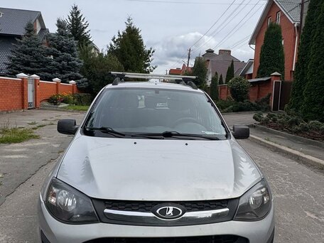 2015 Lada (ВАЗ) Kalina II, серебристый, 430000 рублей, вид 4