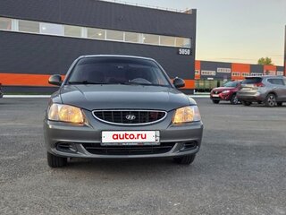 2007 Hyundai Accent ТагАЗ II, серебристый, 360000 рублей, вид 1
