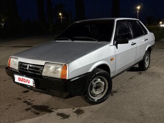2002 Lada (ВАЗ) 21099, серебристый, 160000 рублей, вид 1