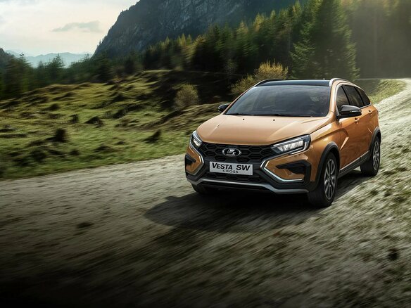 2026 Lada (ВАЗ) Vesta SW Cross I Рестайлинг (NG), чёрный - вид 23