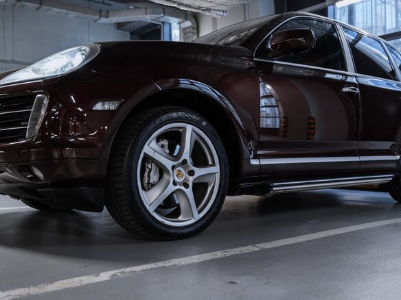 2007 Porsche Cayenne S I Рестайлинг (957), красный, 1800000 рублей - вид 6