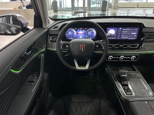 2024 Hongqi HS5 I Рестайлинг, чёрный - вид 13
