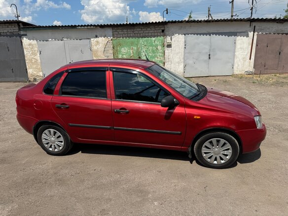 2006 Lada (ВАЗ) Kalina I, серебристый, 210000 рублей - вид 3