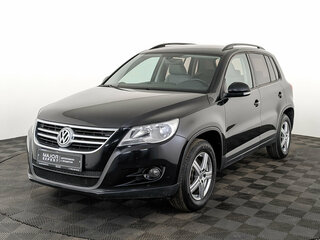 2011 Volkswagen Tiguan I, чёрный, 999000 рублей, вид 1