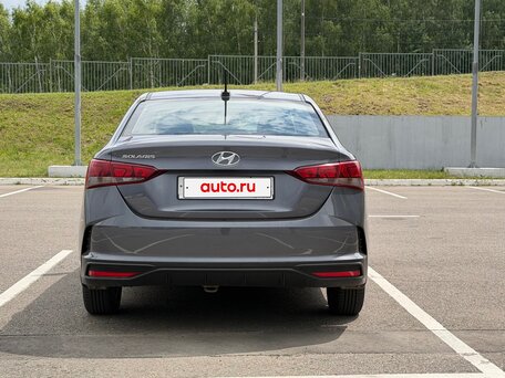 2021 Hyundai Solaris II Рестайлинг, серый, 1410000 рублей, вид 5
