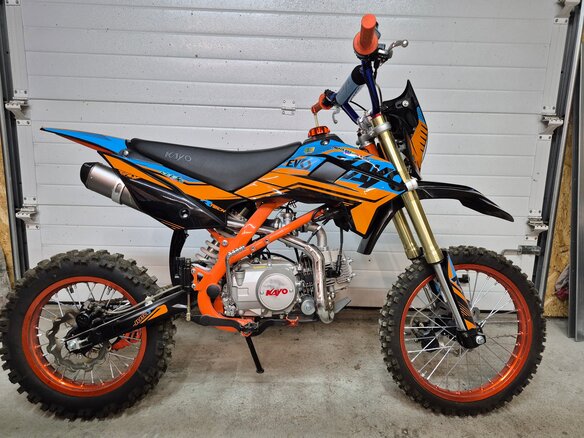 2023 Kayo Evolution YX125EM, оранжевый, 85000 рублей - вид 1