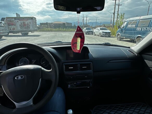 2014 Lada (ВАЗ) Priora I Рестайлинг, пурпурный - вид 7