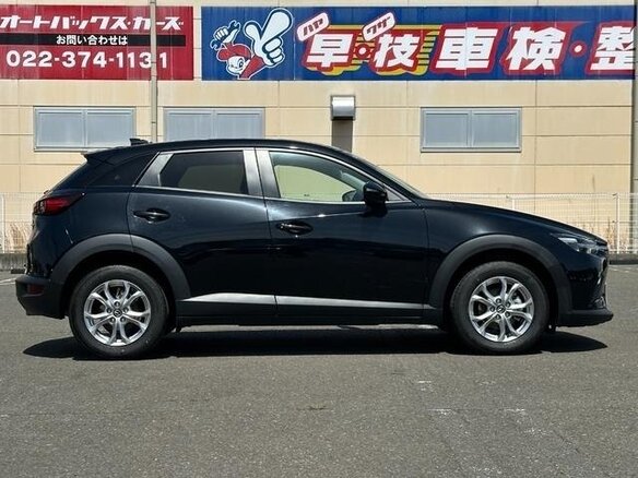 2022 Mazda CX-3 I Рестайлинг, чёрный - вид 8