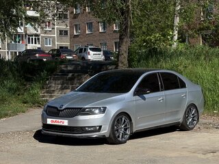 2017 Skoda Rapid I Рестайлинг, серый, 1350000 рублей, вид 1