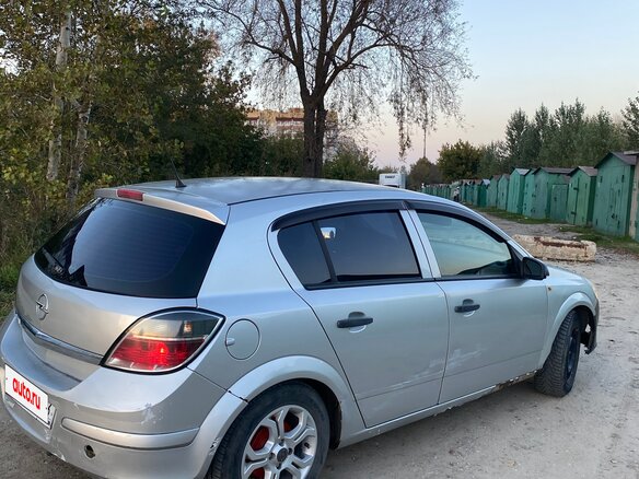 2008 Opel Astra H Рестайлинг, серебристый - вид 6