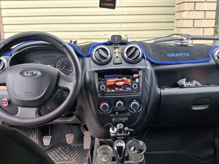 2013 Lada (ВАЗ) Granta I, серый, 320000 рублей, вид 5