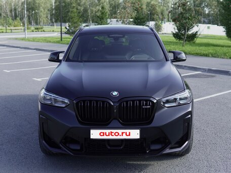 2021 BMW X3 M Competition I (F97) Рестайлинг, чёрный, 7500000 рублей, вид 2
