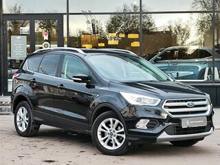 2017 Ford Kuga II Рестайлинг, чёрный, 1309000 рублей, вид 3