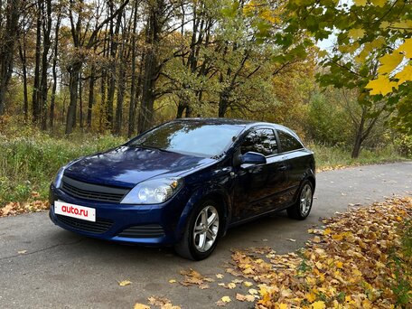 2007 Opel Astra GTC H Рестайлинг, синий, 370000 рублей, вид 1