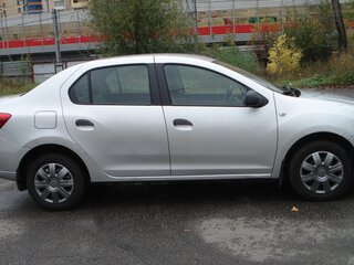 2015 Renault Logan II, серебристый, 445000 рублей, вид 2