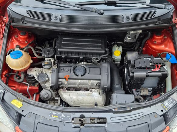 2008 Skoda Fabia II, оранжевый, 540000 рублей - вид 16