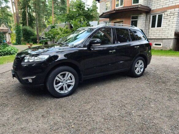2010 Hyundai Santa Fe II Рестайлинг, чёрный, 1295000 рублей - вид 5