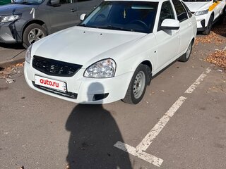 2014 Lada (ВАЗ) Priora I Рестайлинг, белый, 310000 рублей, вид 1