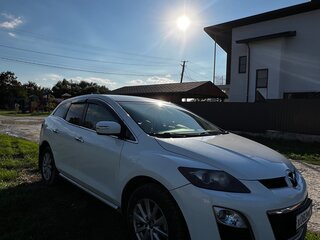 2010 Mazda CX-7 I Рестайлинг, белый, 750000 рублей, вид 4