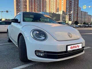 2014 Volkswagen Beetle II (A5), белый, 1350000 рублей, вид 2