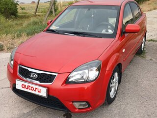 2009 Kia Rio II Рестайлинг, красный, 630000 рублей, вид 5