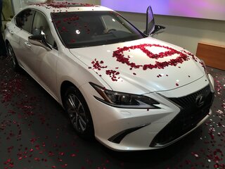 2020 Lexus ES 250 VII, белый, 4650000 рублей, вид 5