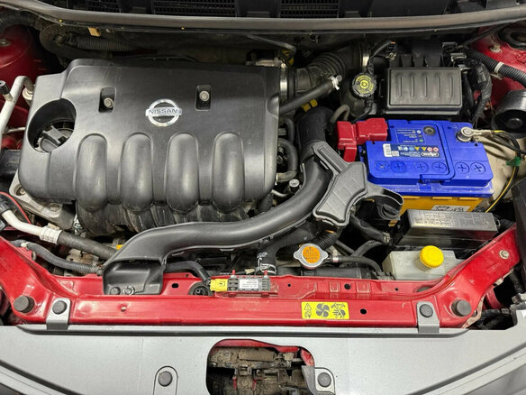 2008 Nissan Note I, красный, 498413 рублей - вид 6