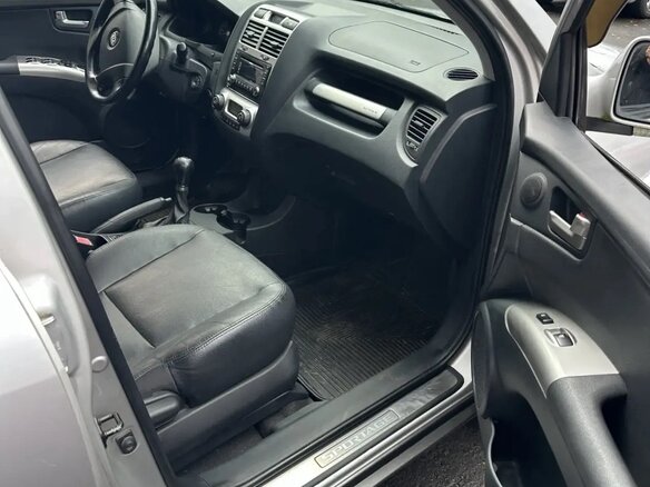 2006 Kia Sportage II, серебристый, 850000 рублей - вид 6