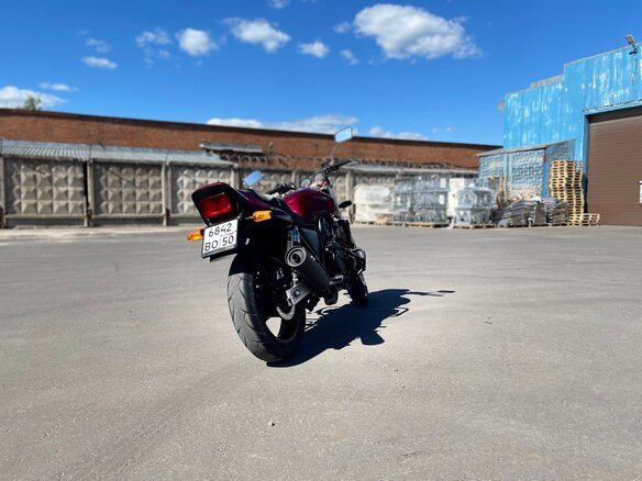 1999 Honda CB 400 Super Four, красный, 300000 рублей - вид 5