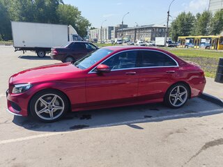 2017 Mercedes-Benz C-Класс 180 9G-TRONIC IV (W205), пурпурный, 1950000 рублей, вид 4