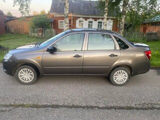 2015 Lada (ВАЗ) Granta I, коричневый, 550000 рублей, вид 4