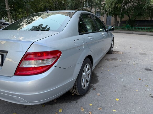 2007 Mercedes-Benz C-Класс 180 Kompressor III (W204), серебристый, 960000 рублей - вид 8