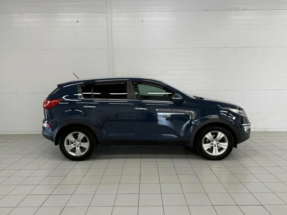 2011 Kia Sportage III, синий, 1435000 рублей - вид 3