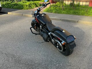 2016 Harley-Davidson Fat Bob, чёрный, 920000 рублей, вид 3