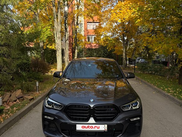 2020 BMW X6 M50d III (G06), серый, 7700000 рублей - вид 1