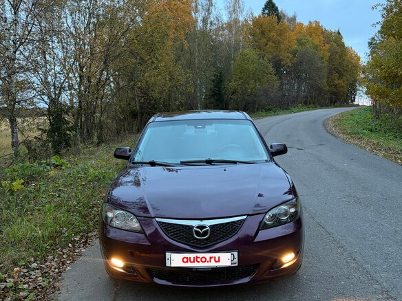 2006 Mazda 3 I (BK) Рестайлинг, красный, 670000 рублей - вид 5