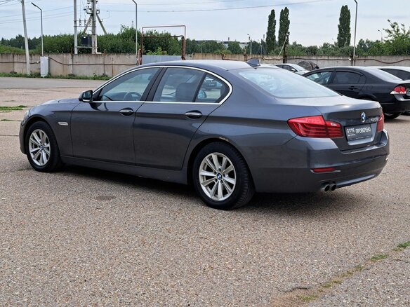 2015 BMW 5 серии 520d VI (F10/F11/F07) Рестайлинг, серый, 1565000 рублей - вид 5