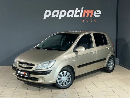 2008 Hyundai Getz I Рестайлинг, бежевый, 449000 рублей, вид 1