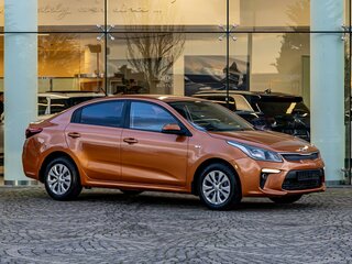 2017 Kia Rio IV, оранжевый, 1255000 рублей, вид 3
