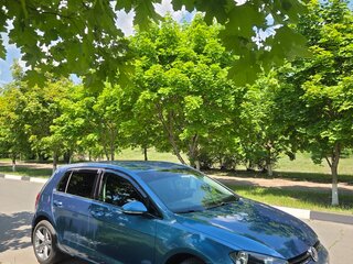 2013 Volkswagen Golf VII, голубой, 1185000 рублей, вид 4