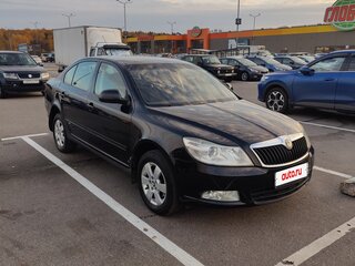 2010 Skoda Octavia II (A5) Рестайлинг, чёрный, 580000 рублей, вид 1