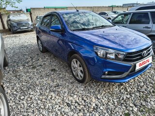 2019 Lada (ВАЗ) Vesta I, синий, 1050000 рублей, вид 3