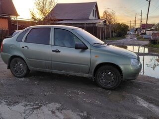 2010 Lada (ВАЗ) Kalina I, зелёный, 90000 рублей, вид 2