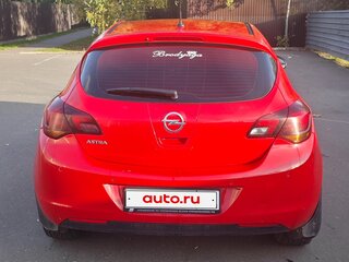 2012 Opel Astra J Рестайлинг, красный, 570000 рублей, вид 3