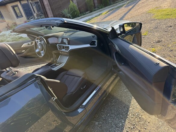 2021 BMW 4 серии 425i G22, G23, G26, синий, 4900000 рублей - вид 8