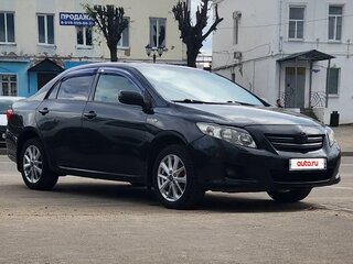 2008 Toyota Corolla X (E140, E150), чёрный, 580000 рублей, вид 5